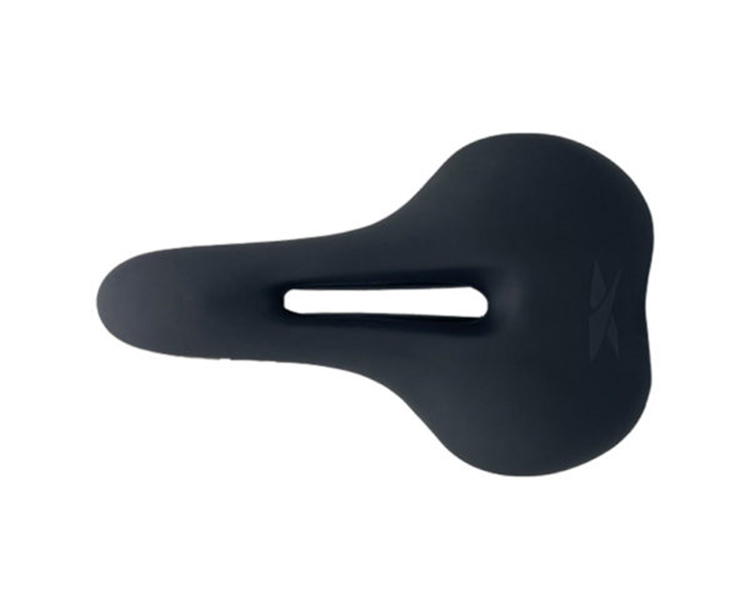 SILLIN BICICLETA TKX CITY HOMBRE ANTIPROSTATICO CON ELASTOMEROS NEGRO 270X170